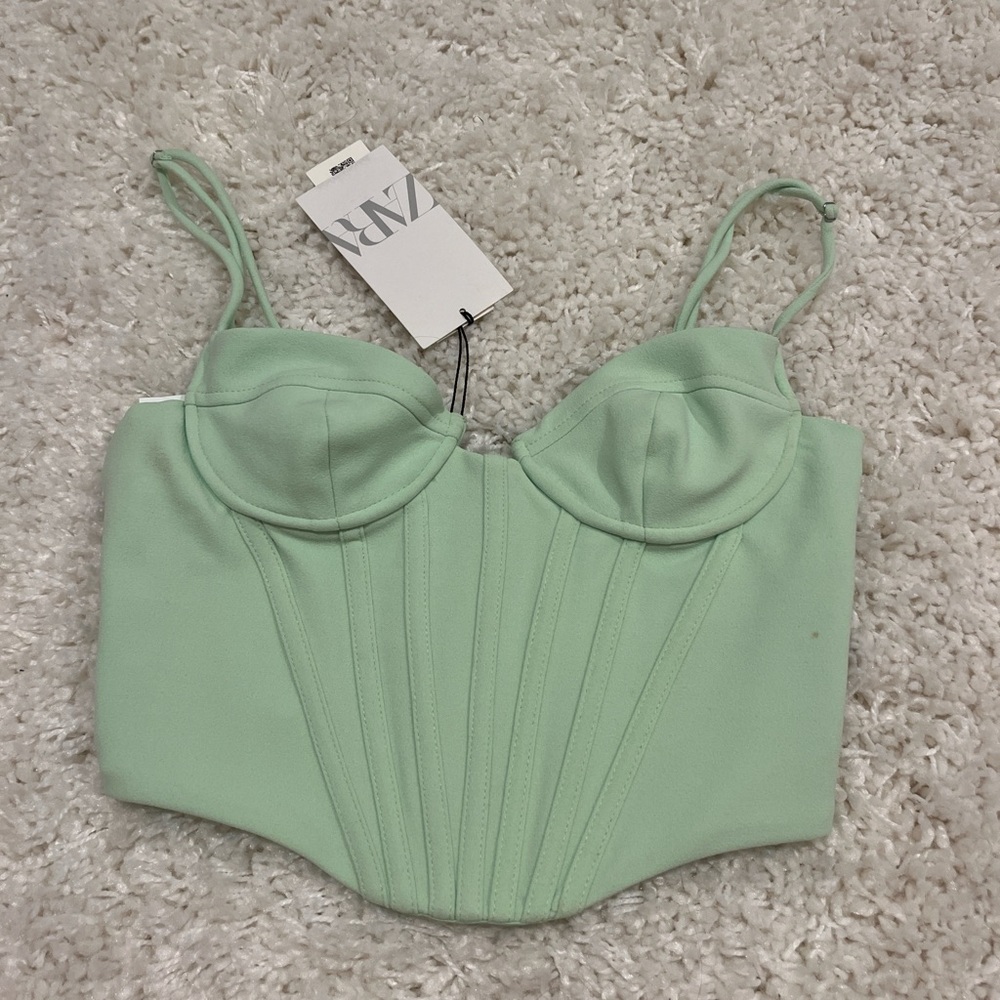 Green Zara Corset